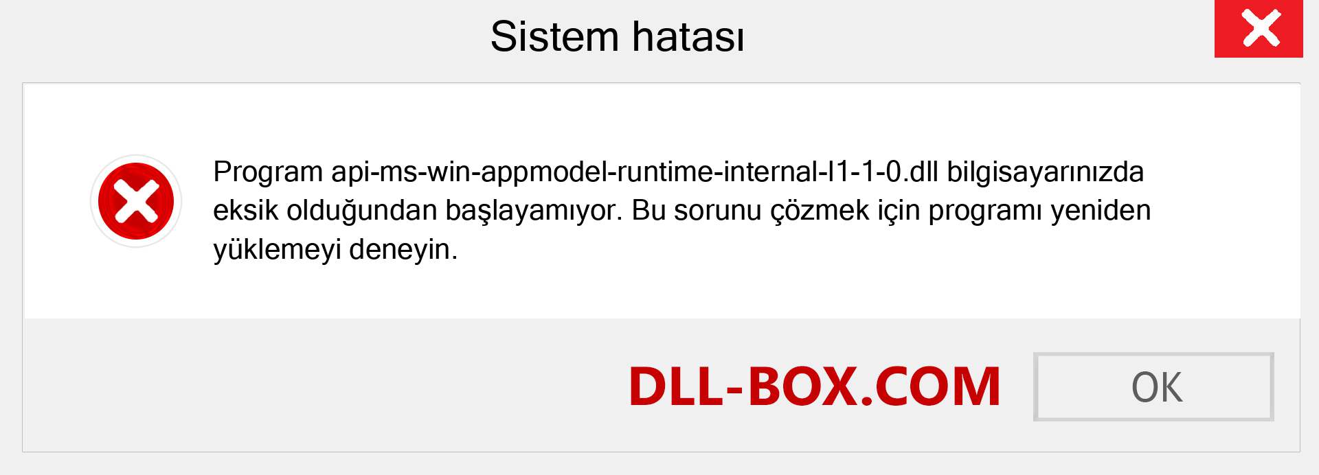 api-ms-win-appmodel-runtime-internal-l1-1-0.dll dosyası eksik mi? Windows 7, 8, 10 için İndirin - Windows'ta api-ms-win-appmodel-runtime-internal-l1-1-0 dll Eksik Hatasını Düzeltin, fotoğraflar, resimler